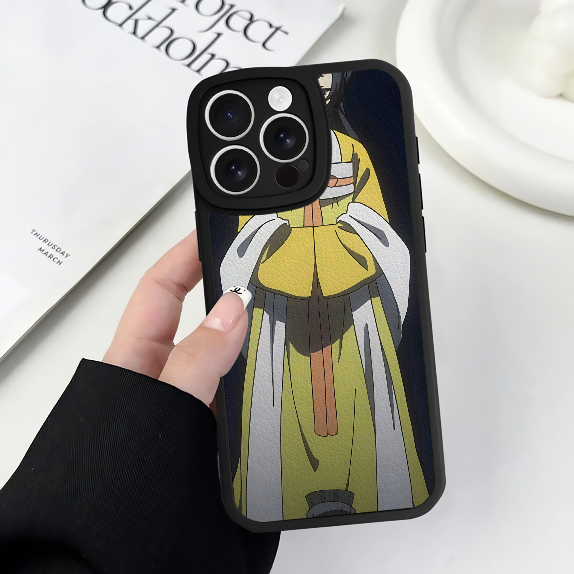 薬屋のひとりごと The Apothecary Diaries 【iPhone 16シリーズ対応】シリコンスマホケース（レザー調） 材質：シリコン